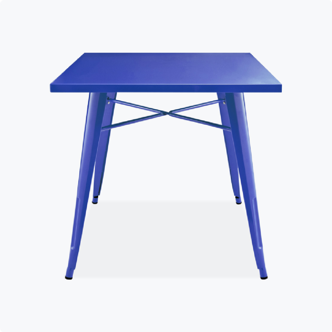 Blue Square Table